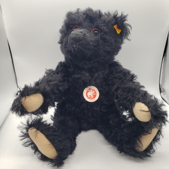 Steiff Black curly mohair classic bear